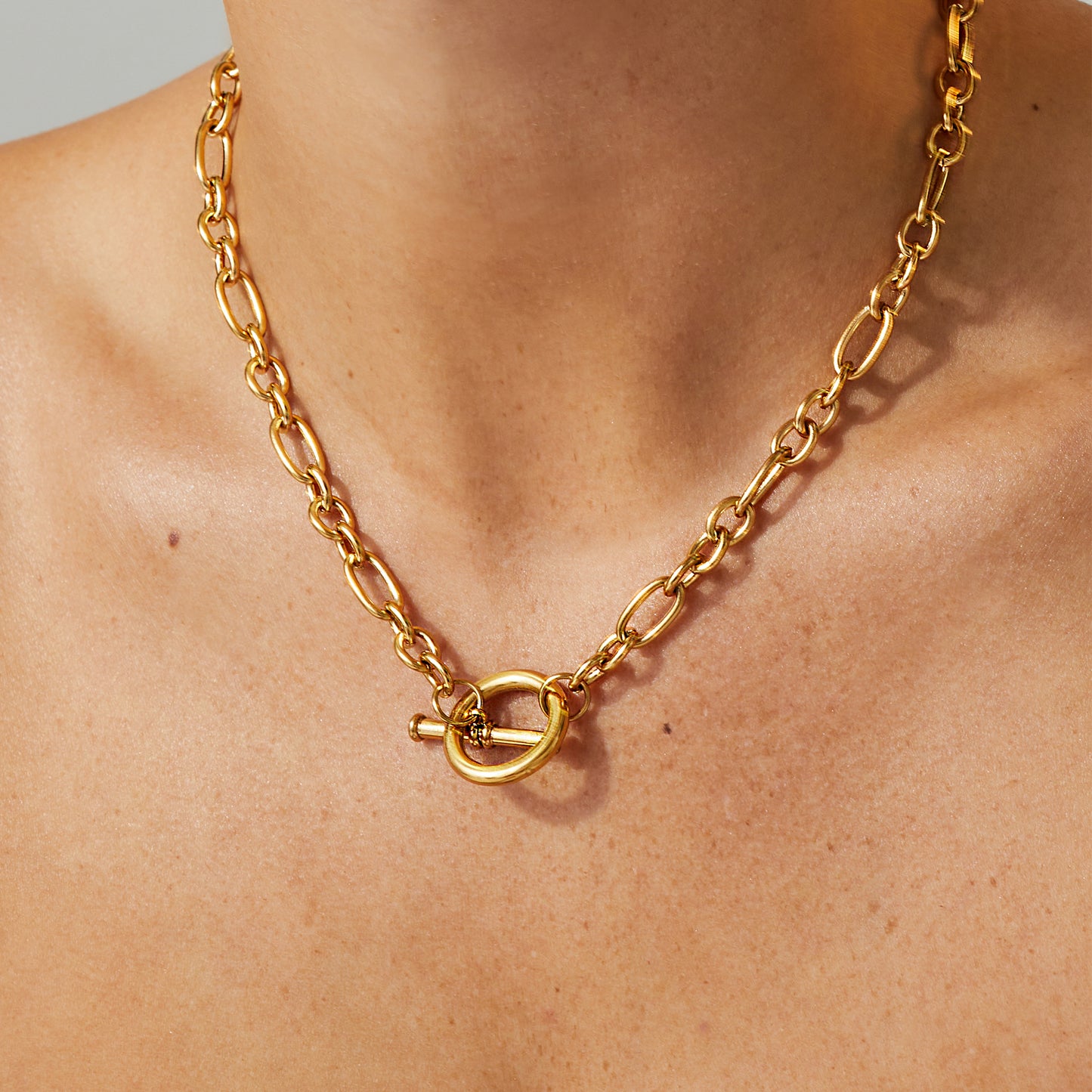 Chunky T-Bar Necklace