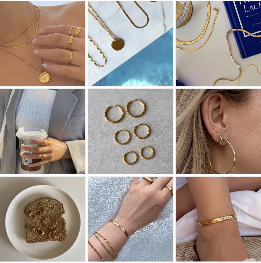 Aurnia Jewellery Instagram
