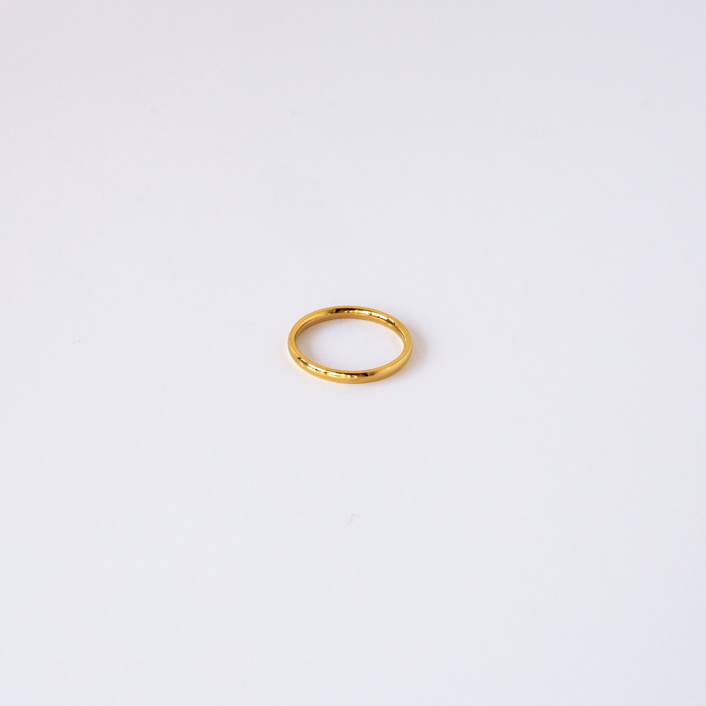 Thin Stackable Band Ring