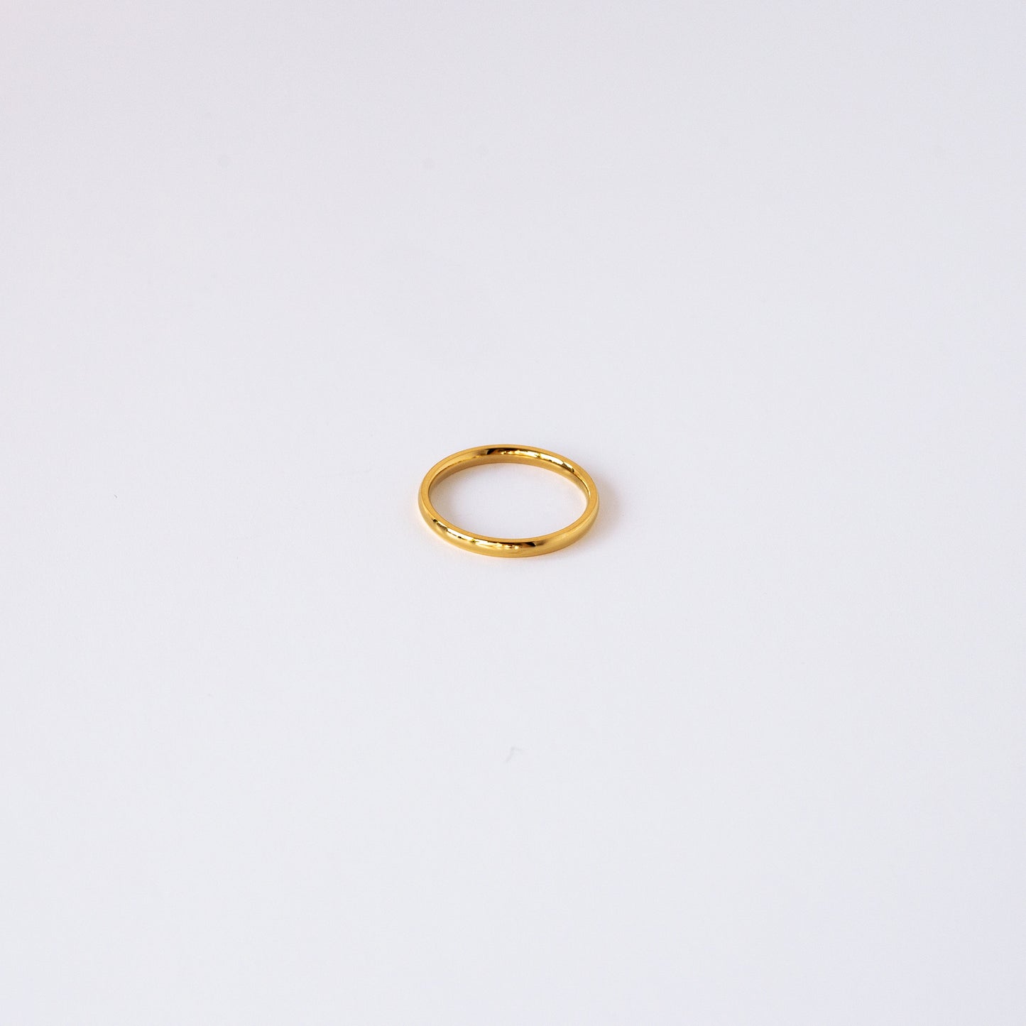 Plain Thin Stackable Band Ring