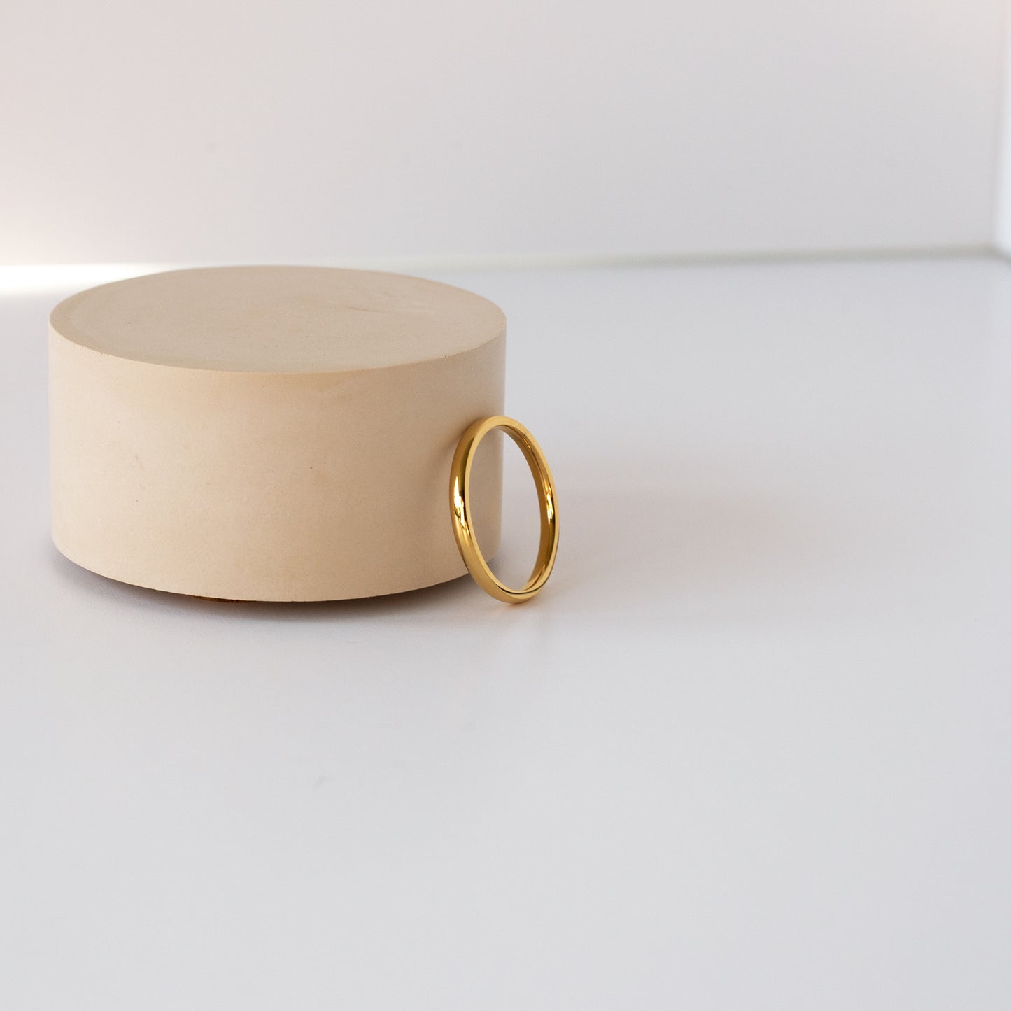 Thin Stackable Band Ring
