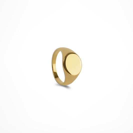 Cecil Circle Signet Ring