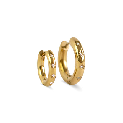 Celeste Zirconia Hoops