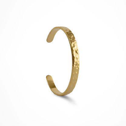 Elda Hammered Bangle Bracelet