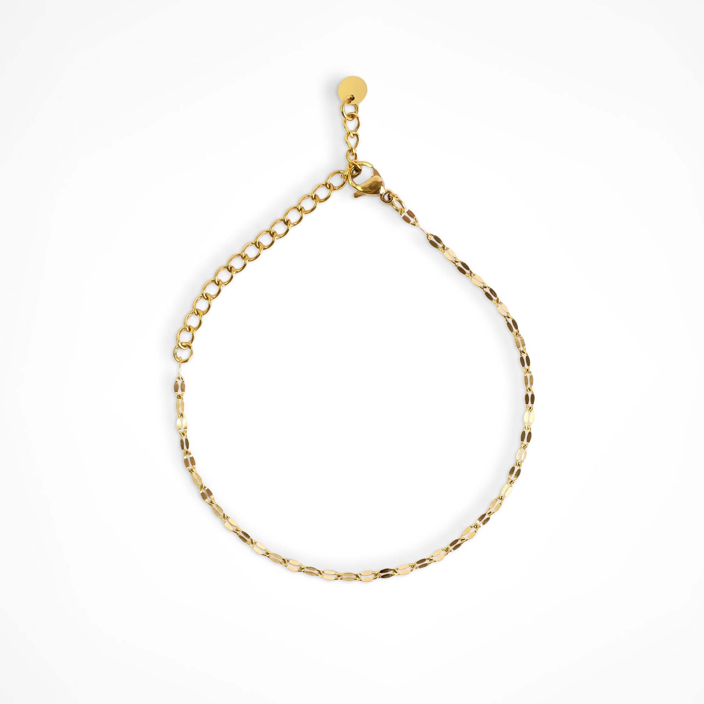 Flat link Forzatina Chain Anklet
