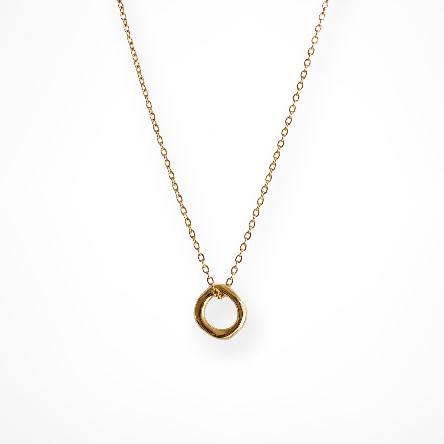 Idra Circle Charm Necklace