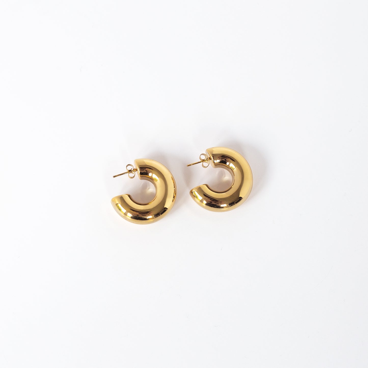 Jessy Extra Thick Hollow Hoops