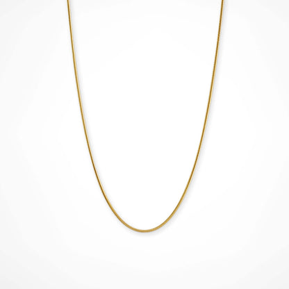 Minimal Snake Chain Necklace