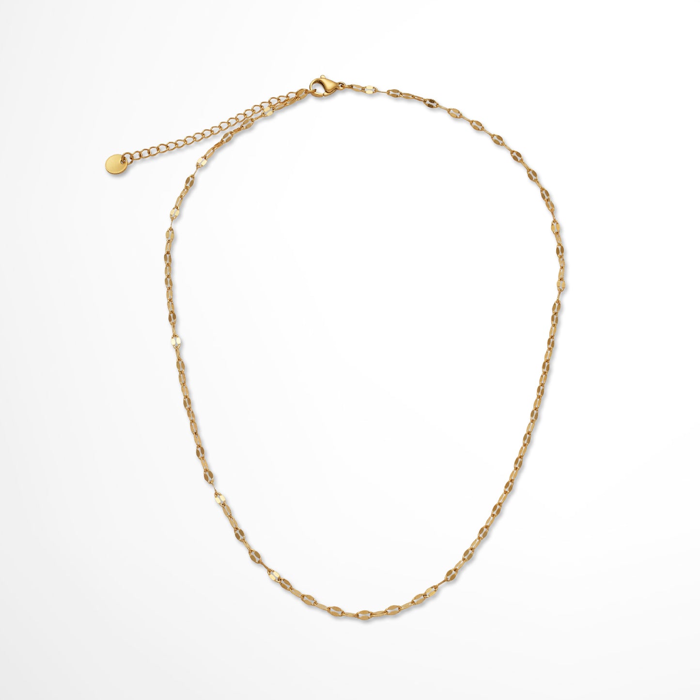 Flat Link Forzatina Chain Necklace